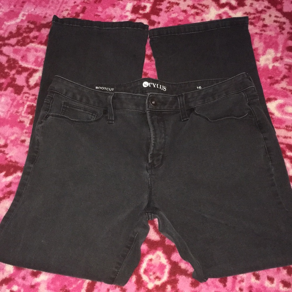 Stylus Faded Black Jeans